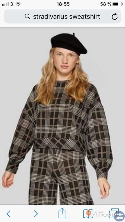 Köpes sweatshirt stradivarius