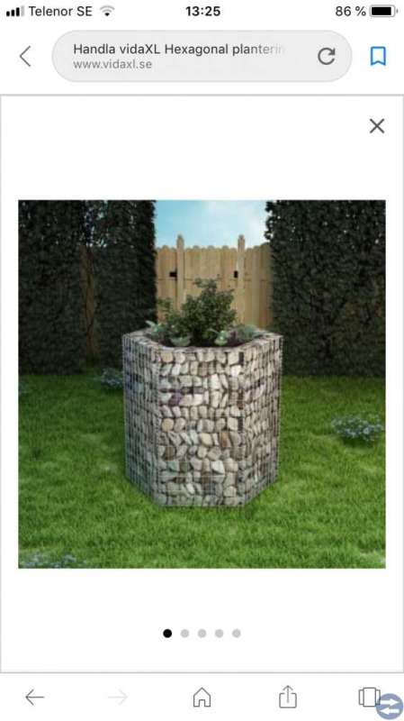 Planteringsgabion