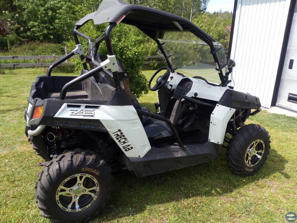 4wd motorcykel m ratt. Ev byte traktor.