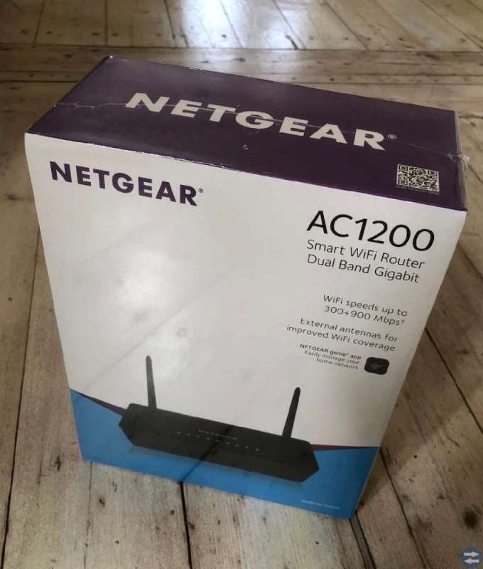 Netgear Wi-fi router AC1200, upp till 900 Mbps
