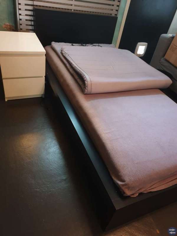 Säng Malm 90 cm Hurts Malm vit