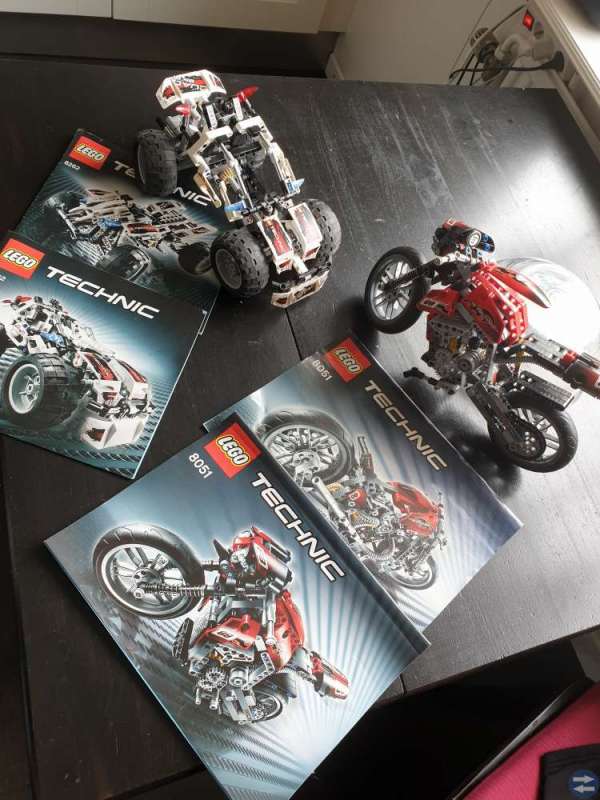 Lego Technic 8051 och 8262
