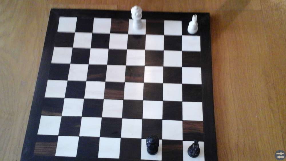 Schackspel, elfenben