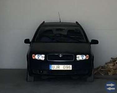 Reservdelsbil Skoda Fabia