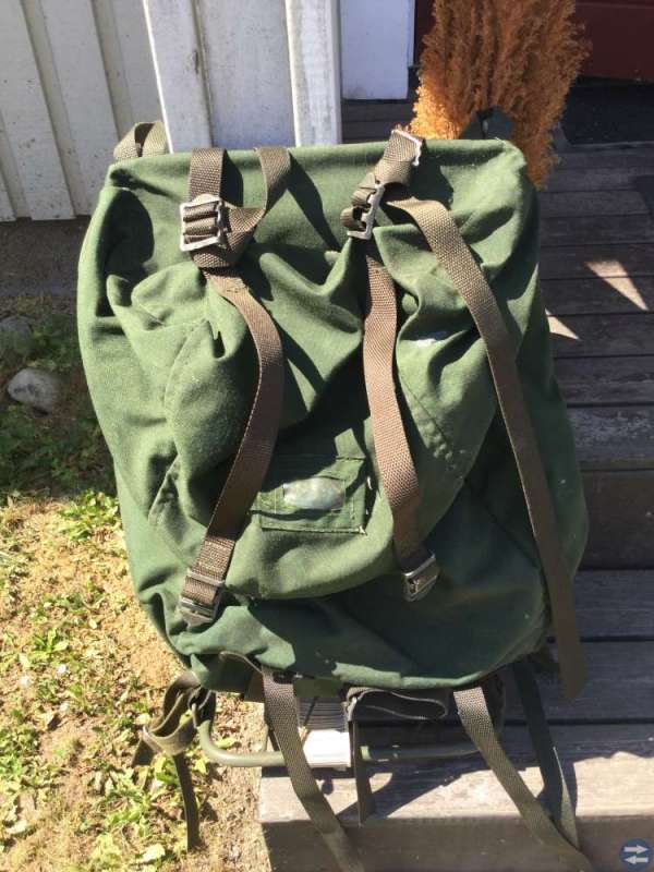 Ryggsäck, militär stil