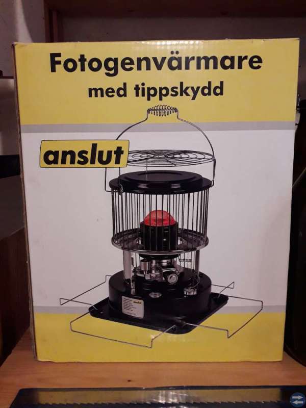 Fotogenvärmare Anslut