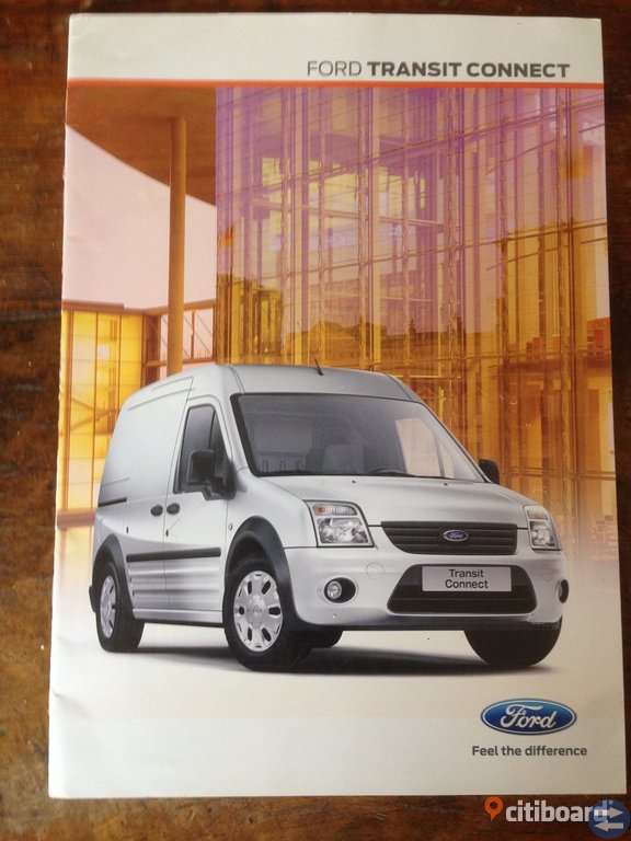 FORD TRANSIT CONNECT. Broschyr 2012. 28 sidor.
