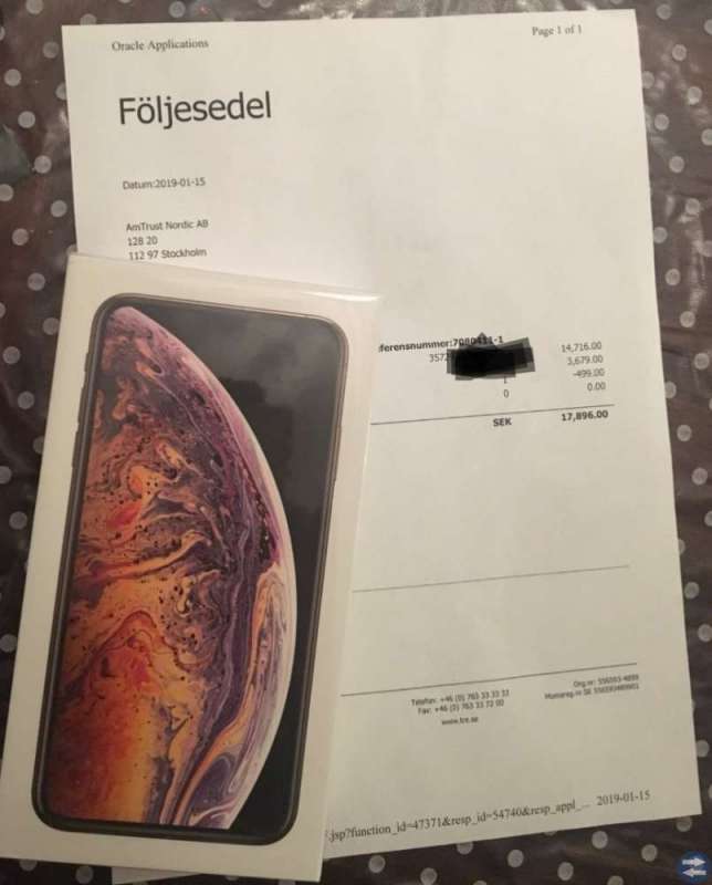 Iphone XS MAX