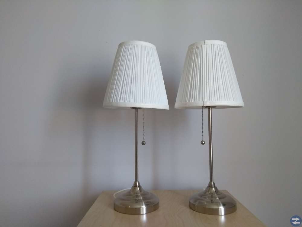 Bordslampa 2 stycken