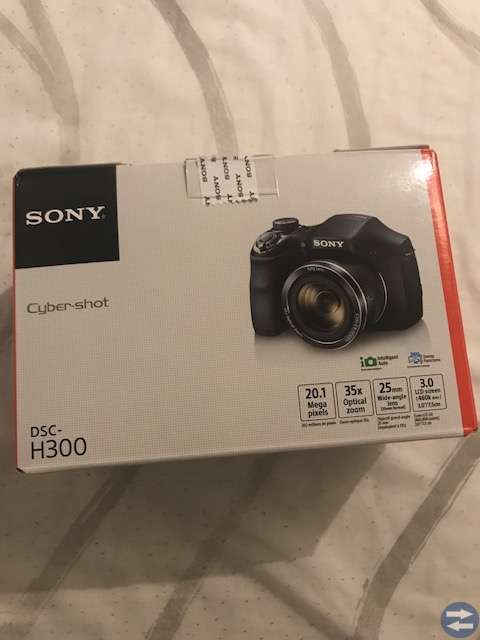 Sony Cybershot H300 med 35x optisk zoom NY/OANVÄND
