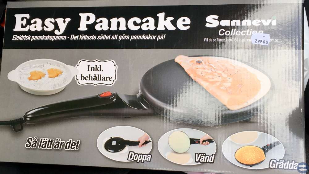Easy panncake järn