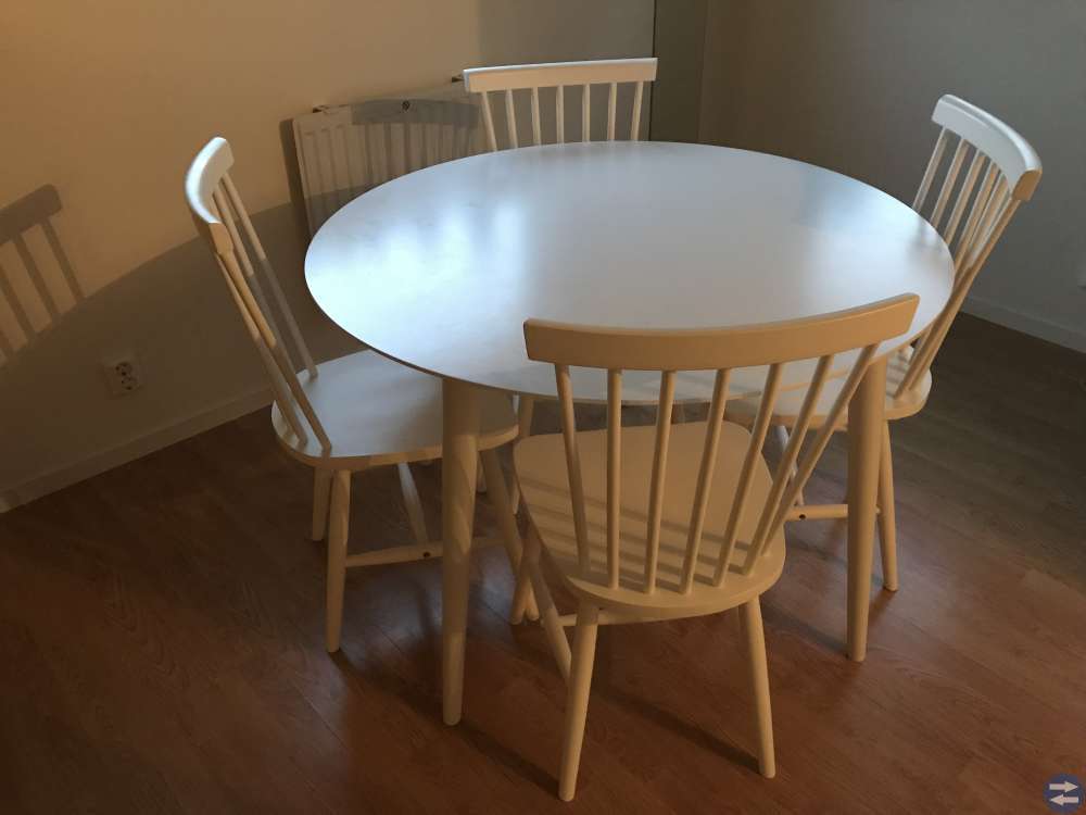 Matbord och stolar