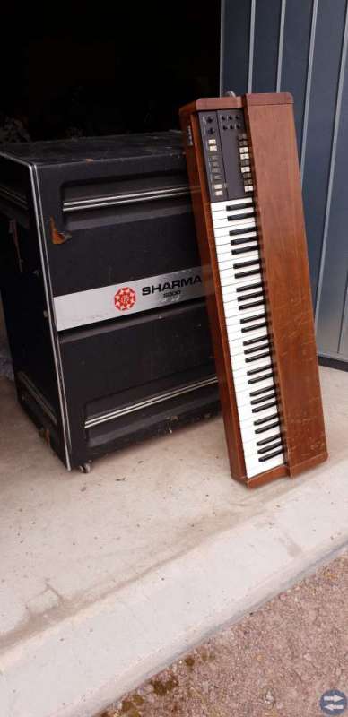 Korg orgel + Lesslie