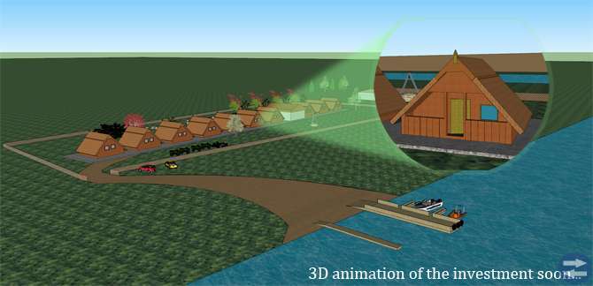 We sell investment company with 736 ha for tourism