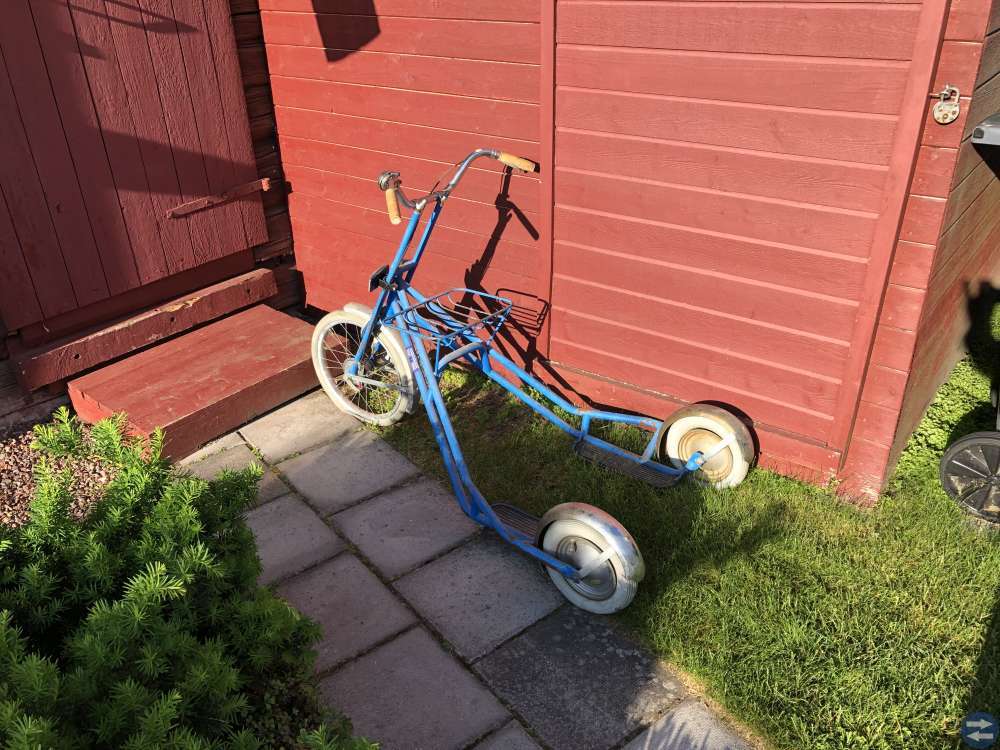 Trehjulig cykel för vuxna