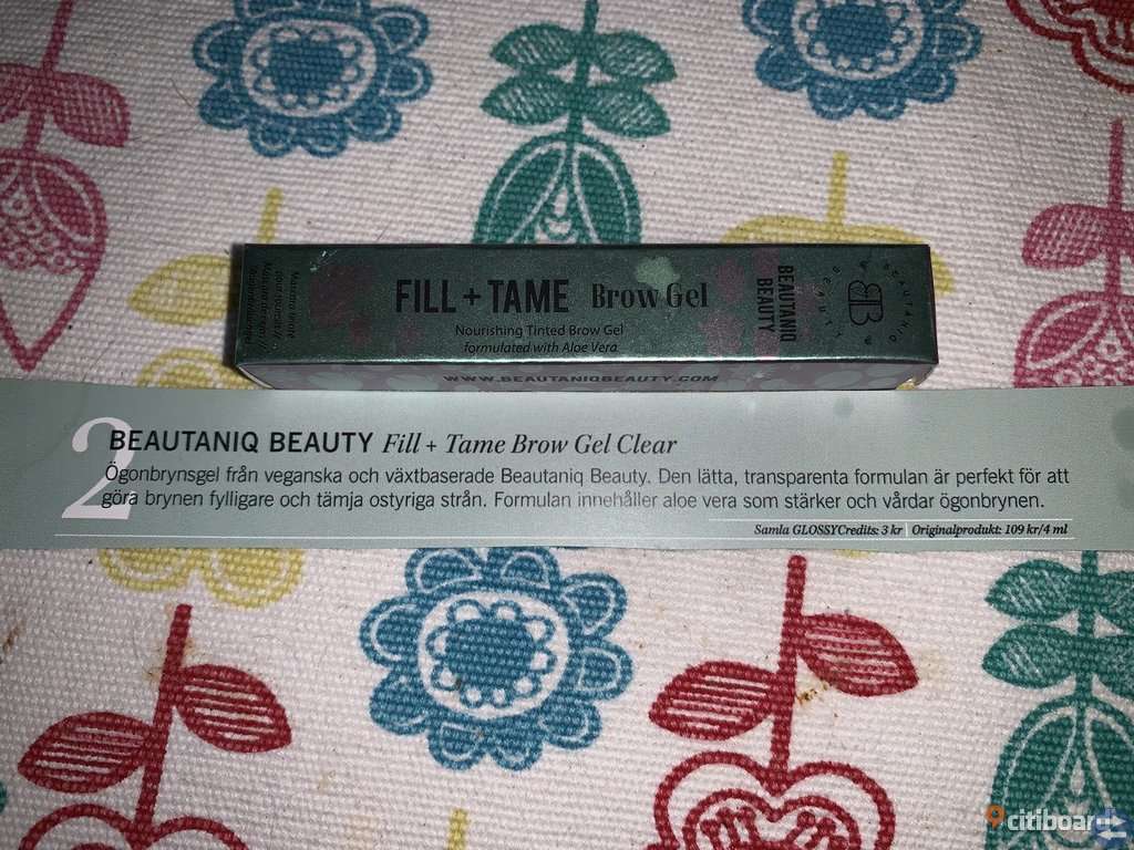 Vegansk ögonbrynsgel Beautaniq beauty