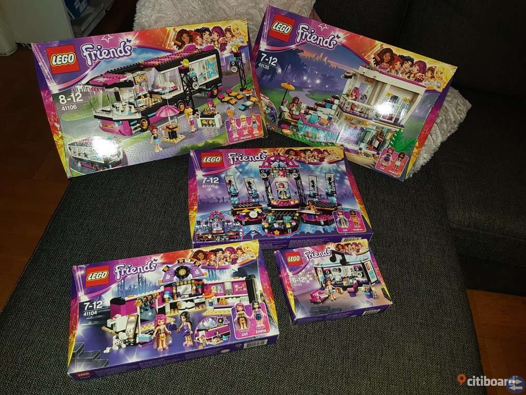 Lego Friends popstars paket