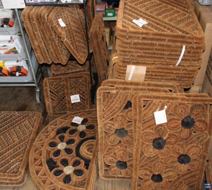 Dörrmattor i cocos