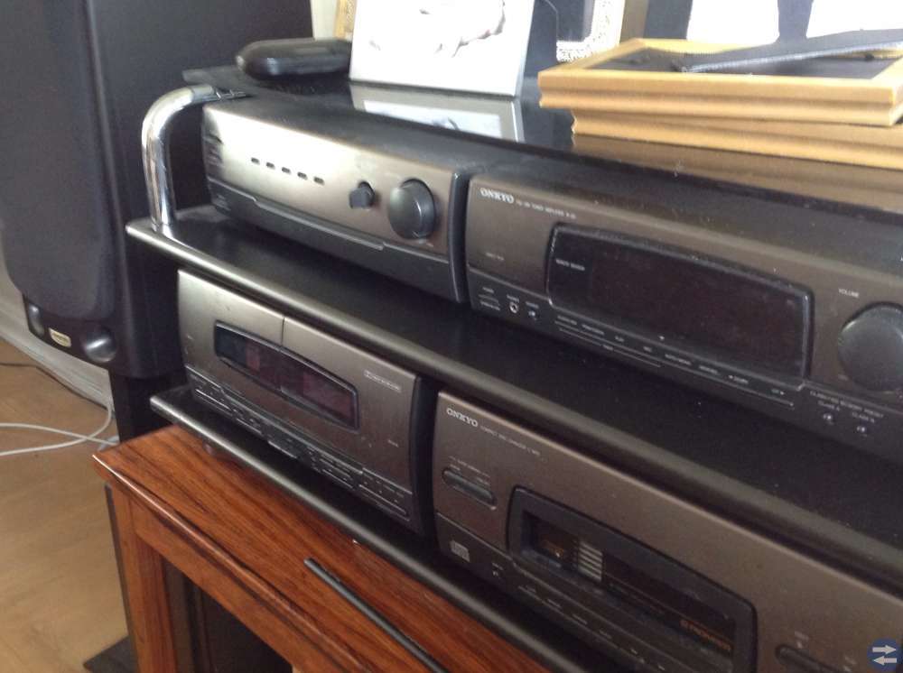 Cd-spelare radio med högtalare,