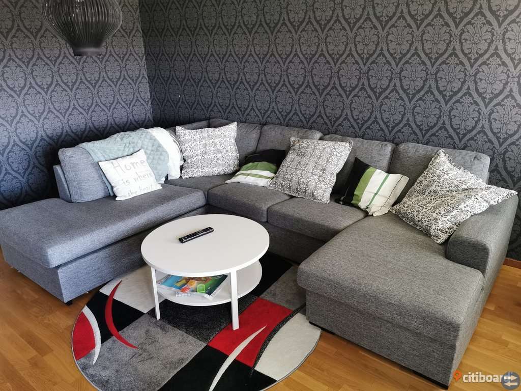 Mycket fin u-soffa