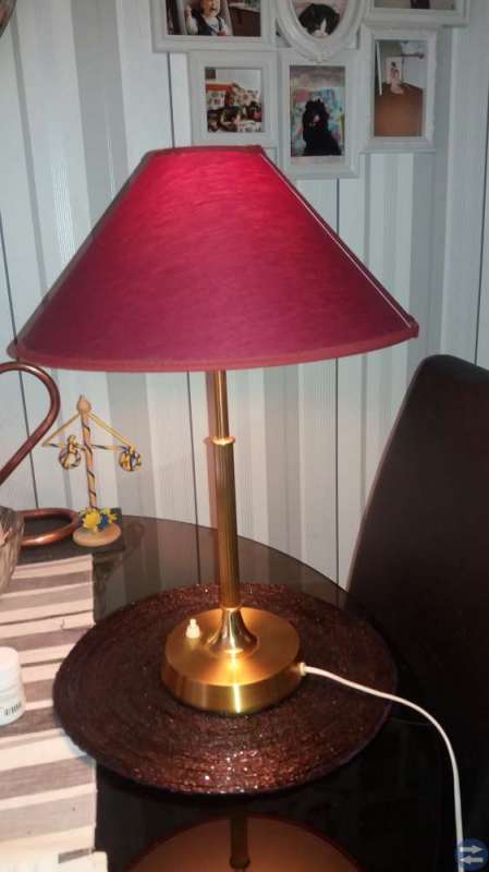 Bordslampa 70 tal