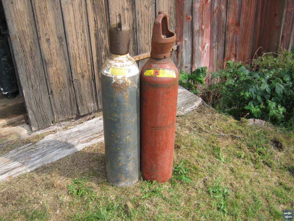 20 liters gastuber, gassvets