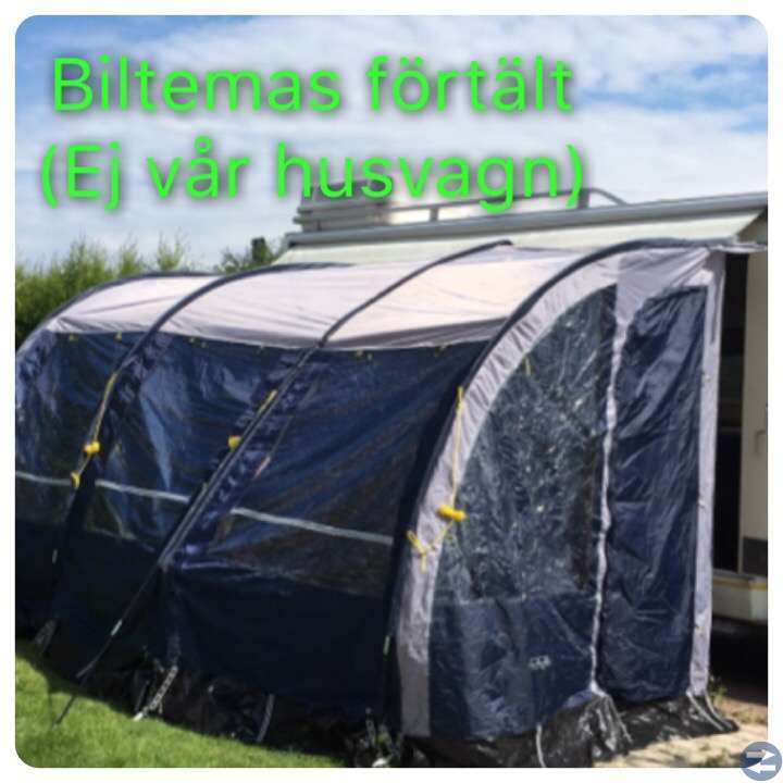 Förtält till husvagn