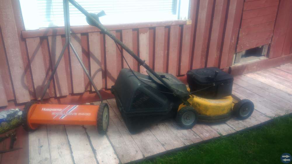 Gräsklippare stiga