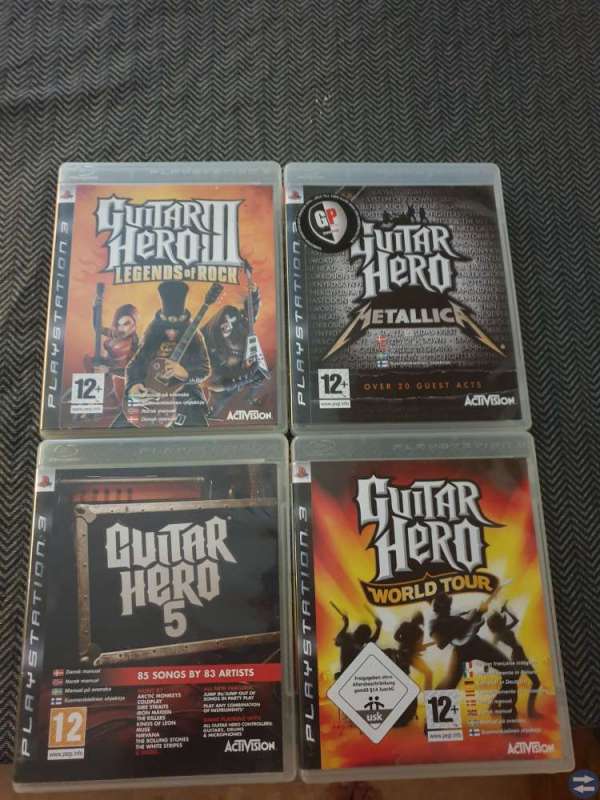 Ps3 Guitar Hero Spel