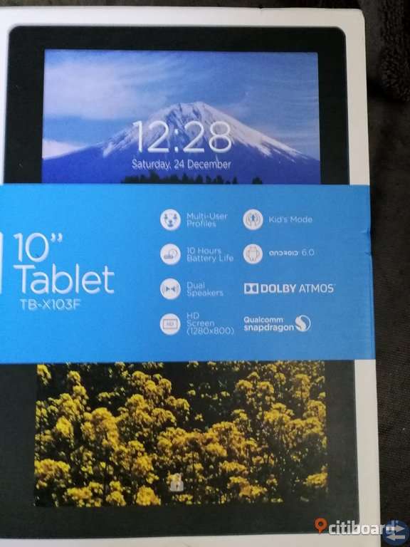 Surfplatta Lenovo Tab 10 ny