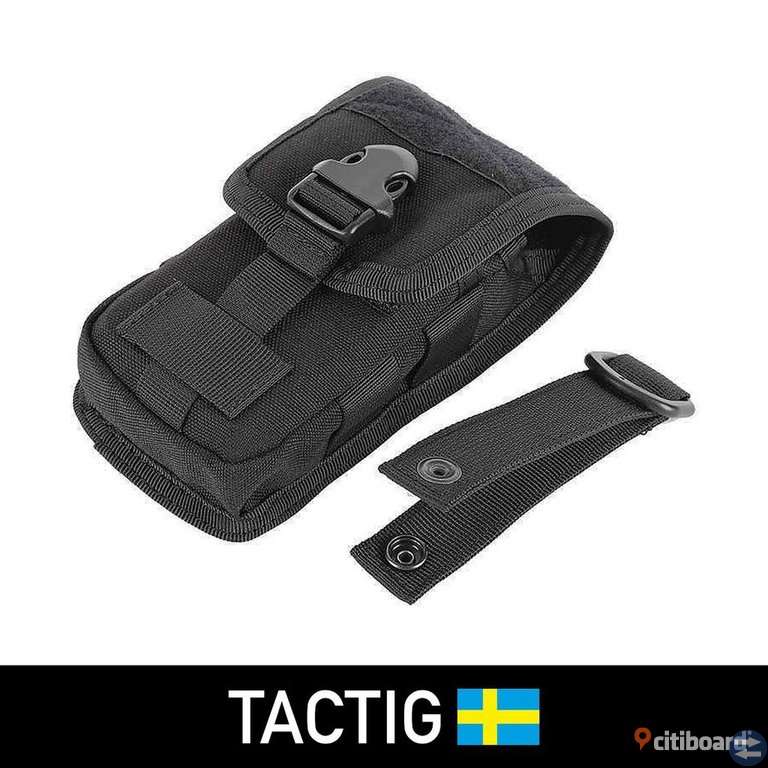 Taktisk bältesficka för mobiltelefon