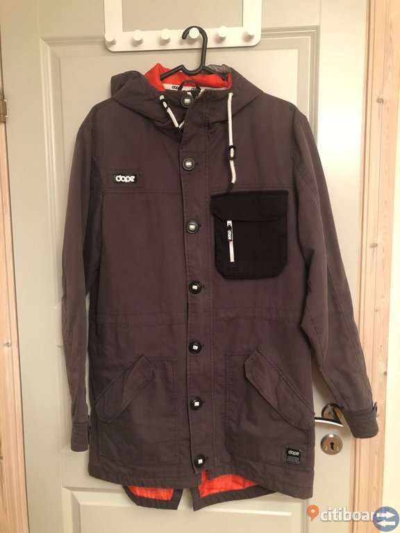 Dope herr parkas strl L