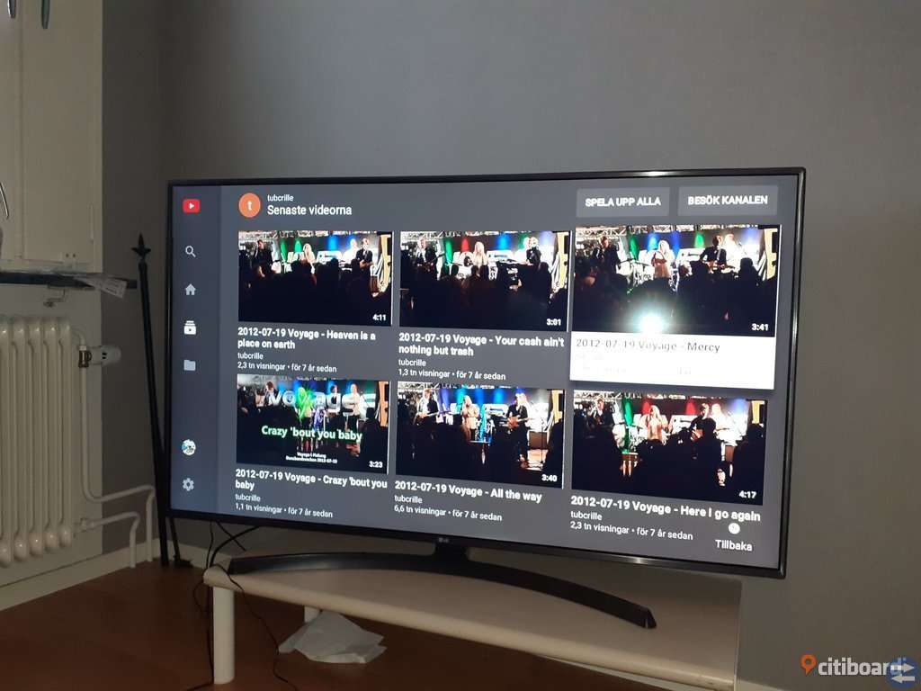LG tv med 4k o 55 tum