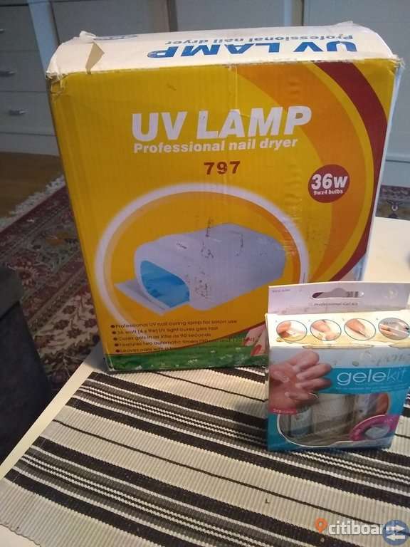 uv lampa 36w naglar