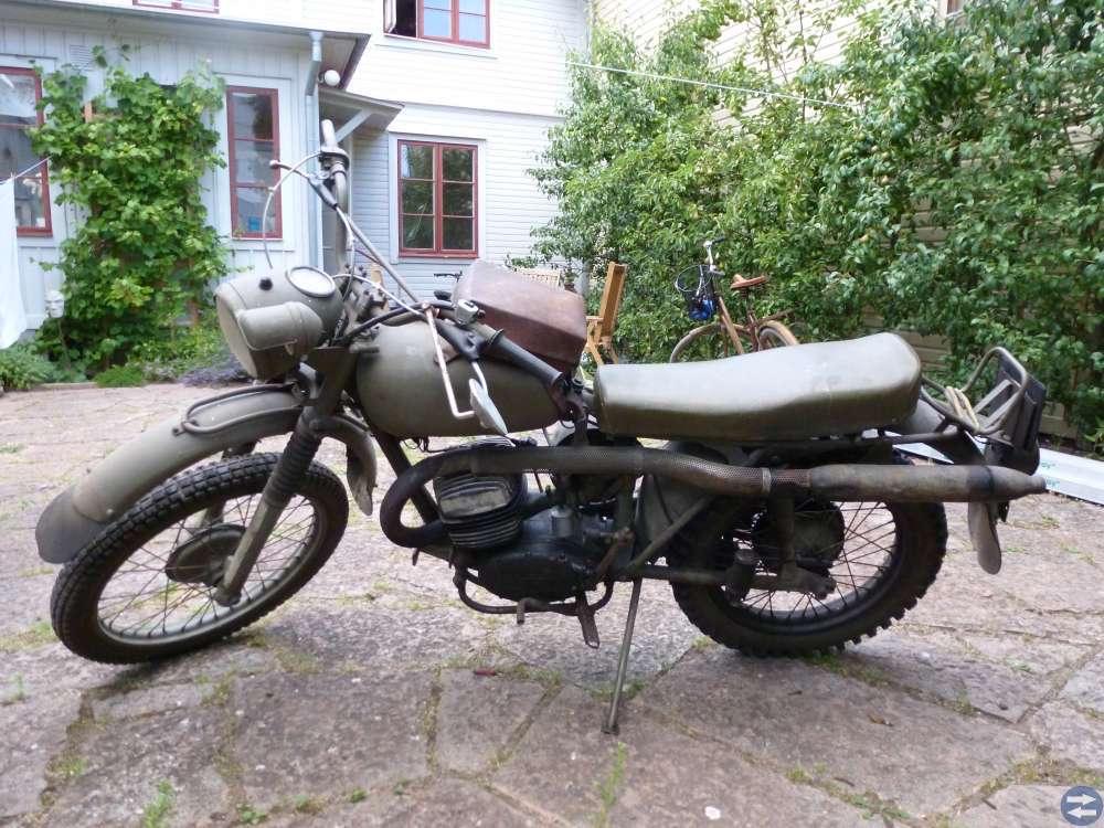 Husqvarna militärmotorcykel Kalmartorget.se Annonsera Mc jacka Kalmartorget.se Annonsera gratis på Kalmars