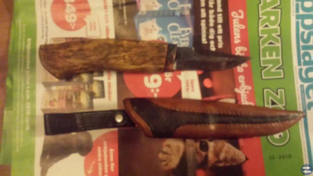 Handgjord kniv