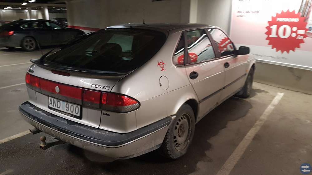 Saab 900se turbo 185hk