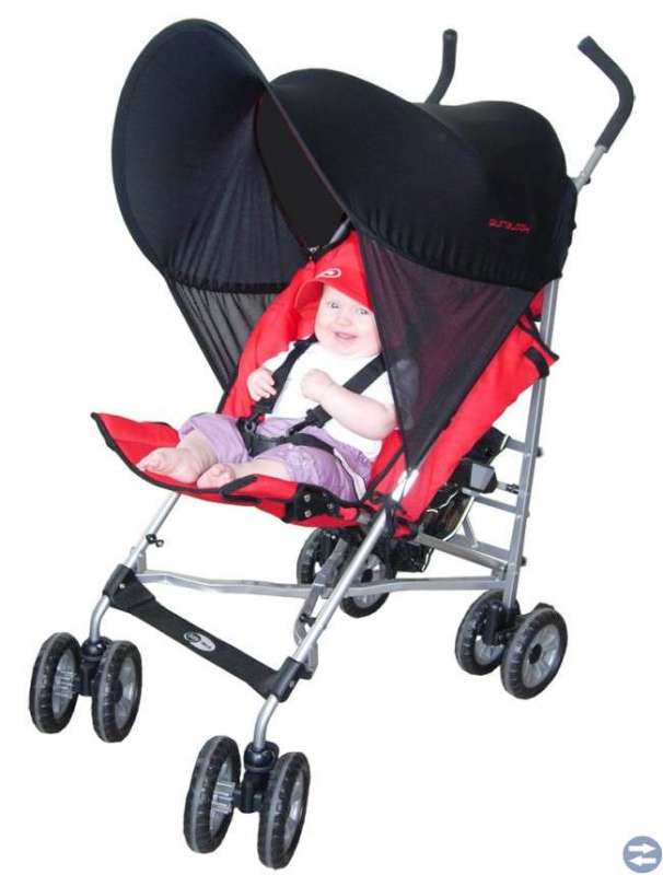 Solskärm för barnvagn