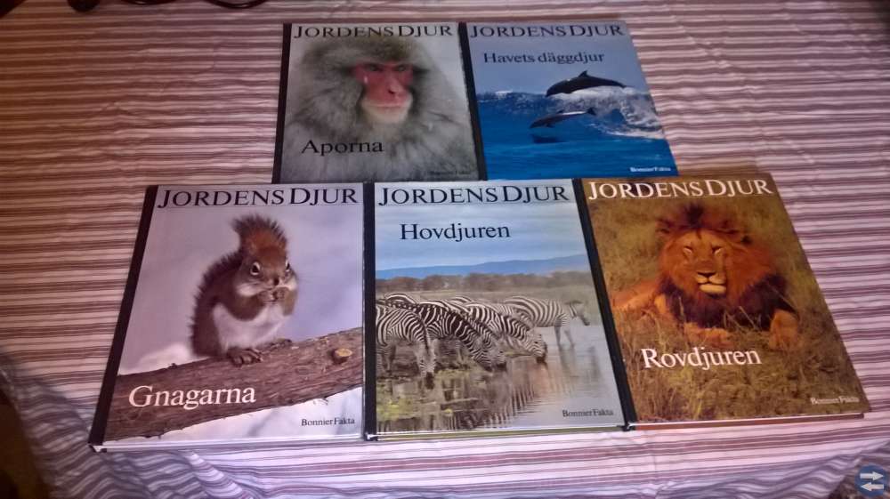 Jordens djur bokserie