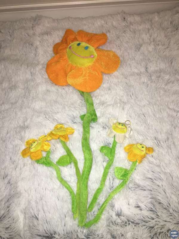 Tyg blommor