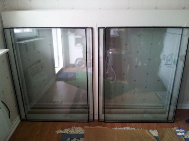 Isolerglas Altanglas för inbyggnad