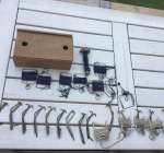 Gäddsax fjorton styck