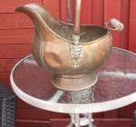 Säljer en kopparkittel med boxbum i plast