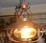 MYCKET SNYGG TAKLAMPA I SMIDE OCH KOPPAR