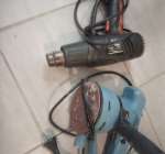 Varmluftspistol Slipmaskin och borrmaskin