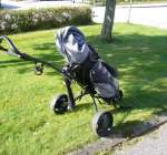 Golfbag med vagn