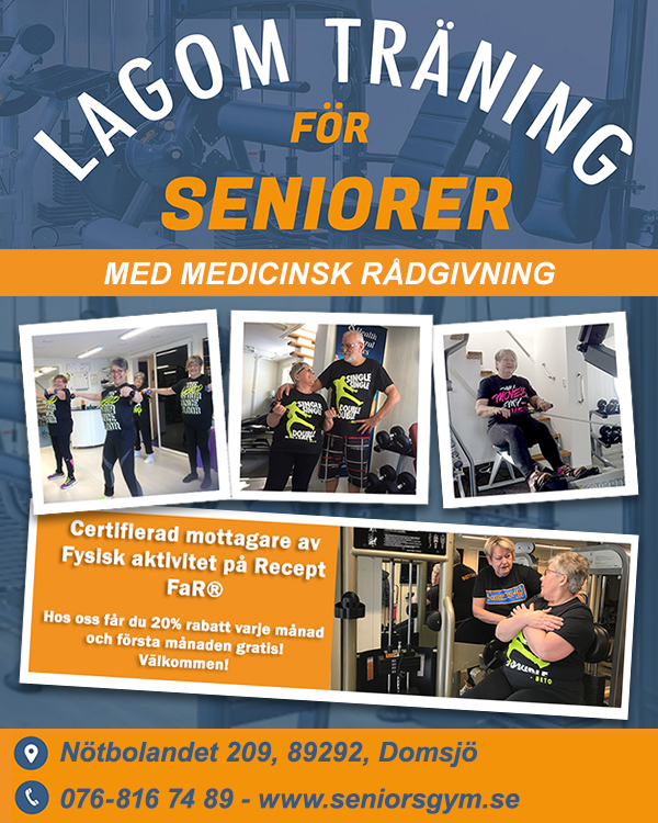 Senior's Gym i Domsjö | Friskvård i Örnsköldsvik