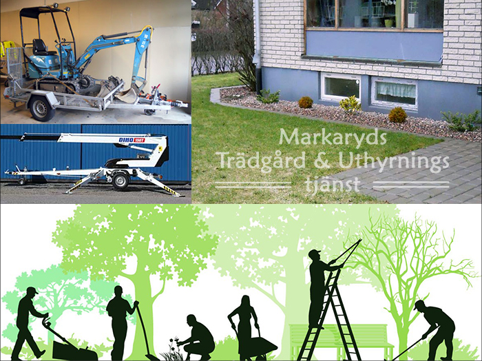 Trädgårdsanläggning i Markaryd | Markaryds Trädgård o Uthyrningstjänst AB