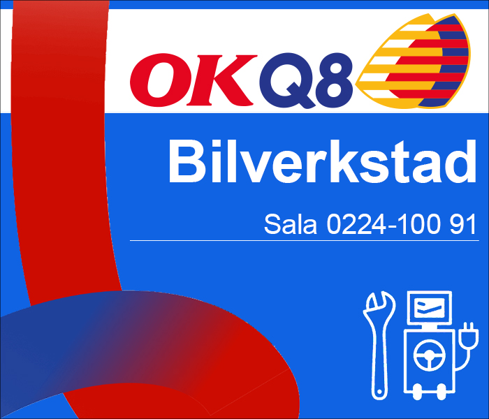 Bilverkstad i Sala | OKQ8 | Sala Bilteknik AB