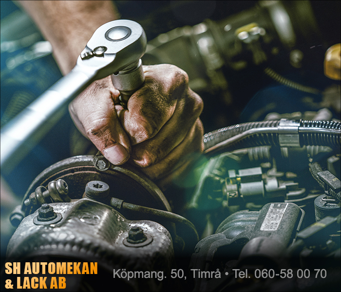 Bilverkstad Timrå | SH Automekan & Lack AB
